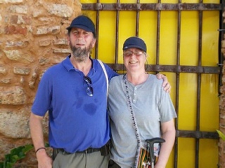 Ian and Caroline at Forte Santo Antonio Alem do Carmo, Salvador